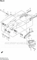 SWINGARM for Suzuki RM-Z 250 2012