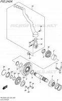 KICK STARTER for Suzuki RM-Z 250 2016