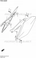 REAR FAIRING for Suzuki RM-Z 250 2016