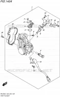 THROTTLE BODY for Suzuki RM-Z 250 2017