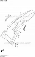 REAR FENDER for Suzuki RM-Z 450 1992