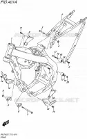 FRAME for Suzuki RM-Z 450 2017