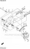 SWINGARM for Suzuki RM-Z 450 2017