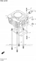 CYLINDER for Suzuki VAN-VAN 125 2015
