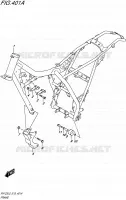 FRAME for Suzuki VAN-VAN 125 2015