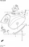 FUEL TANK for Suzuki VAN-VAN 125 2015