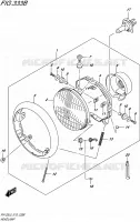 HEADLIGHT (RV125L5 E19) for Suzuki VAN-VAN 125 2015