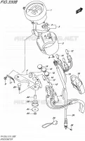 SPEEDOMETER (RV125L5 E19) for Suzuki VAN-VAN 125 2015