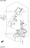 THROTTLE BODY for Suzuki VAN-VAN 125 2015