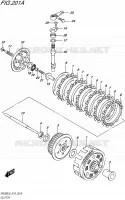 CLUTCH for Suzuki VAN-VAN 200 2016