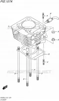 CYLINDER for Suzuki VAN-VAN 200 2016