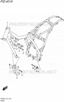 FRAME for Suzuki VAN-VAN 200 2016