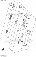 FRONT FORK for Suzuki VAN-VAN 200 2016
