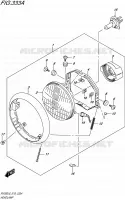 HEADLIGHT (RV200L6 E02) for Suzuki VAN-VAN 200 2016
