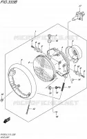 HEADLIGHT (RV200L6 E19) for Suzuki VAN-VAN 200 2016