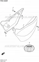 REAR FAIRING for Suzuki VAN-VAN 200 2016