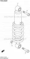 REAR SHOCK ABSORBER for Suzuki VAN-VAN 200 2016
