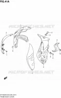 FAIRING (MODEL L0) for Suzuki GLADIUS 650 2010