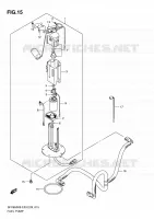 FUEL PUMP for Suzuki GLADIUS 650 2010