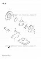 OIL PUMP for Suzuki GLADIUS 650 2010