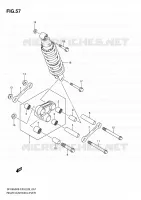 SHOCK ABSORBER LINKAGE for Suzuki GLADIUS 650 2010