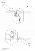 SWITCHES for Suzuki GLADIUS 650 2010