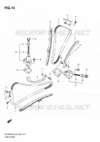TIMING for Suzuki GLADIUS 650 2010