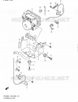 ABS SYSTEM (SFV650AL1 E33) for Suzuki GLADIUS 650 2011