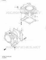 CYLINDER for Suzuki GLADIUS 650 2011