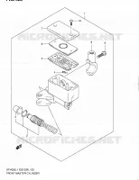 FRONT MASTER CYLINDER (SFV650L1 E03) for Suzuki GLADIUS 650 2011
