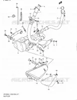 MUFFLER for Suzuki GLADIUS 650 2011