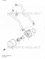 OIL COOLER for Suzuki GLADIUS 650 2011