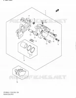 REAR CALIPER (SFV650L1 E03) for Suzuki GLADIUS 650 2011