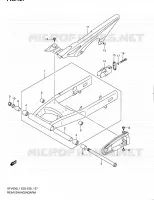 SWINGARM for Suzuki GLADIUS 650 2011