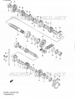 TRANSMISSION for Suzuki GLADIUS 650 2011
