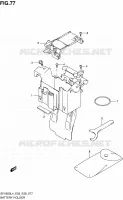 BATTERY BOX   TOOLS (SFV650L4 E33) for Suzuki GLADIUS 650 2014