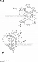 CYLINDER for Suzuki GLADIUS 650 2014