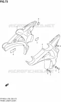 LOWER FAIRING for Suzuki GLADIUS 650 2014