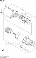 STARTER MOTOR for Suzuki GLADIUS 650 2014