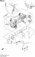 THROTTLE BODY (SFV650AL4 E33) for Suzuki GLADIUS 650 2014