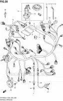WIRING HARNESS (SFV650AL4 E28) for Suzuki GLADIUS 650 2014