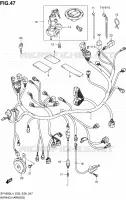 WIRING HARNESS (SFV650L4 E03) for Suzuki GLADIUS 650 2014