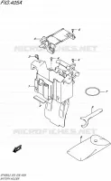 BATTERY BOX   TOOLS (SFV650L5 E03) for Suzuki GLADIUS 650 2015