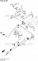FUEL EVAP SYSTEM (SFV650AL5 E33) for Suzuki GLADIUS 650 2015
