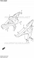 LOWER FAIRING for Suzuki GLADIUS 650 2015