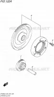 STARTER MOTOR CLUTCH for Suzuki GLADIUS 650 2015