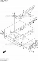 SWINGARM for Suzuki GLADIUS 650 2015