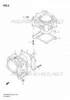 CYLINDER for Suzuki GLADIUS 650 2010
