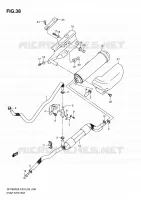 FUEL EVAP SYSTEM (E33) for Suzuki GLADIUS 650 2010