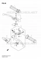 HANDGRIPS   LEVERS  for Suzuki GLADIUS 650 2010